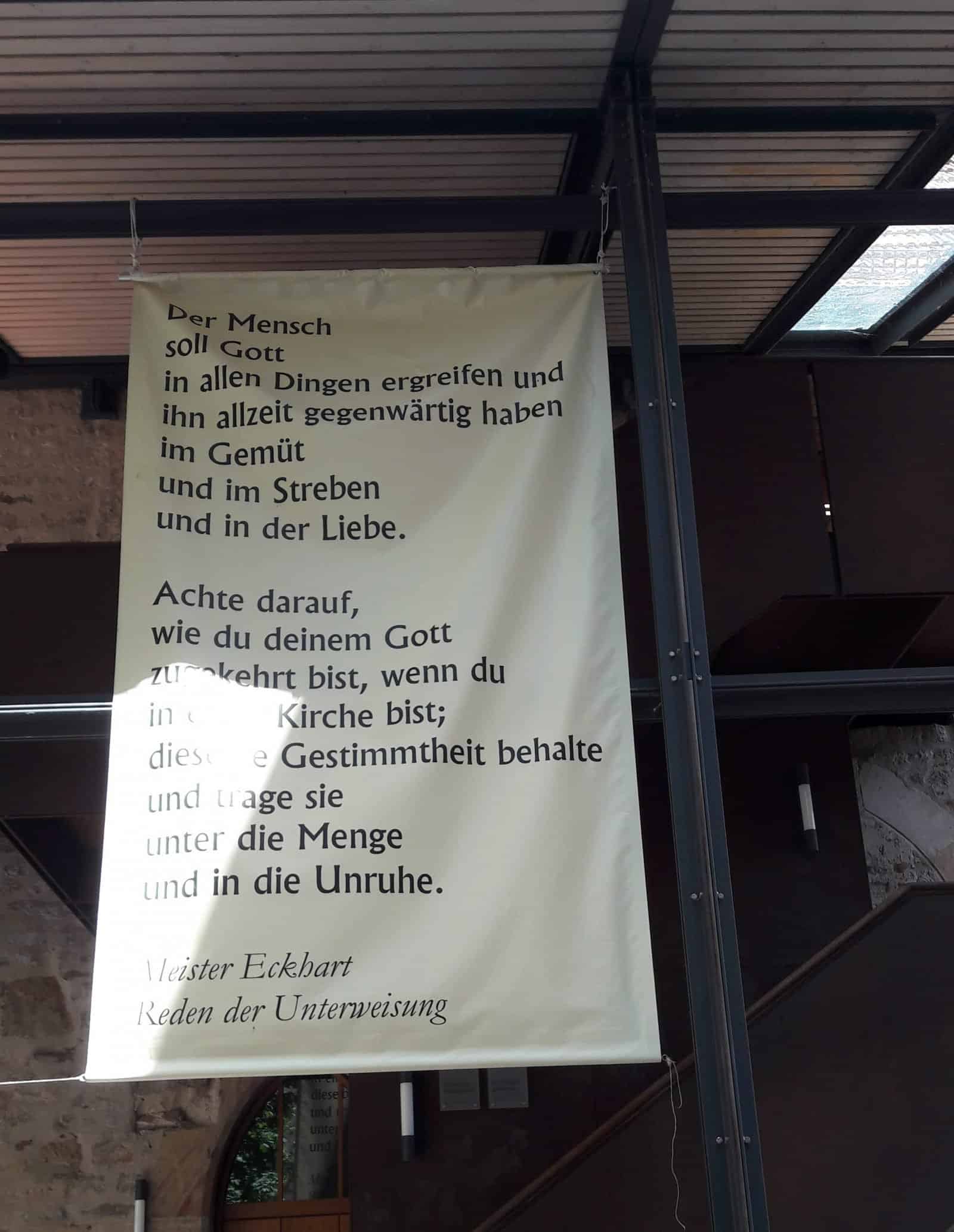 Erfurt klooster Eckhart tekst