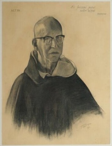 Raymond van Bergen zelfportret